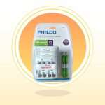 Cargador Philco AA AAA Batería 9v 9854J: Energía Insuperable e Increíble en tus Manos