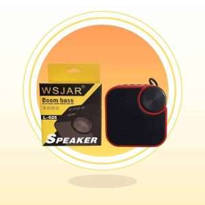 PARLANTE WSJAR L-025 BOOM BASS ROJO