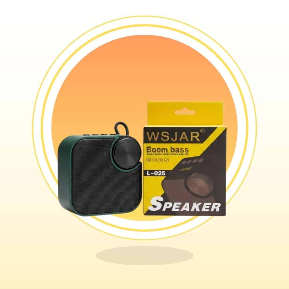 PARLANTE WSJAR L-025 BOOM BASS VERDE