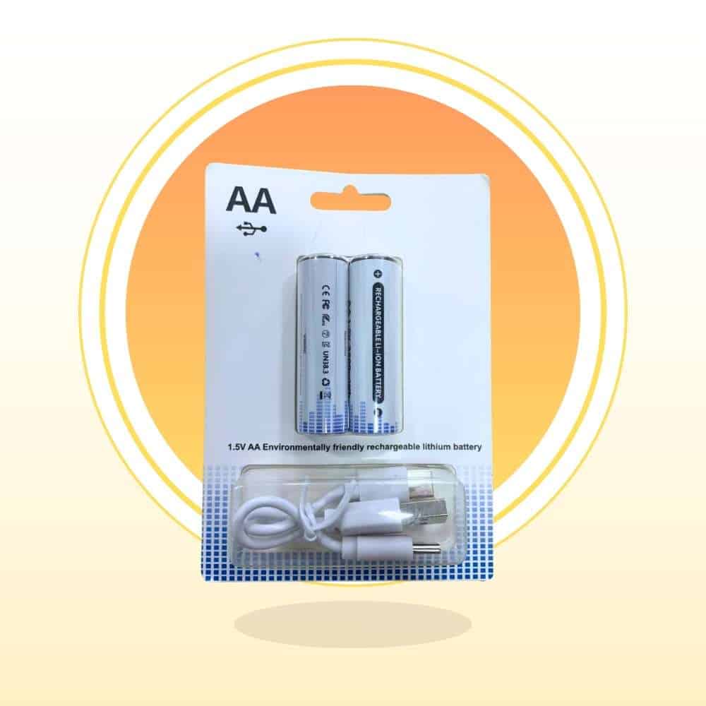 1 Batería Recargable AA Litio con Cable USB: La Guía Definitiva para una Energía Increíble y Duradera