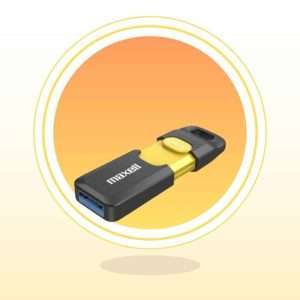 Pendrive Maxell Usbflix 64gb 3.2 Color Negro