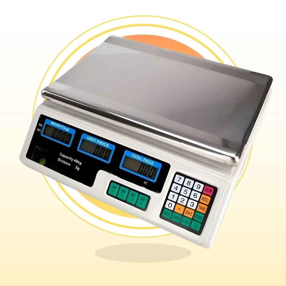 Balanza Pesa Digital 40kg con Bandeja